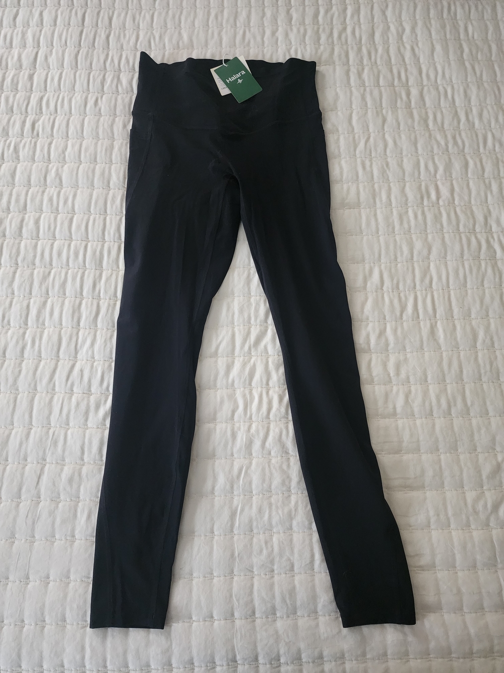 HALARA Black High-Waist Sculpting Leggings